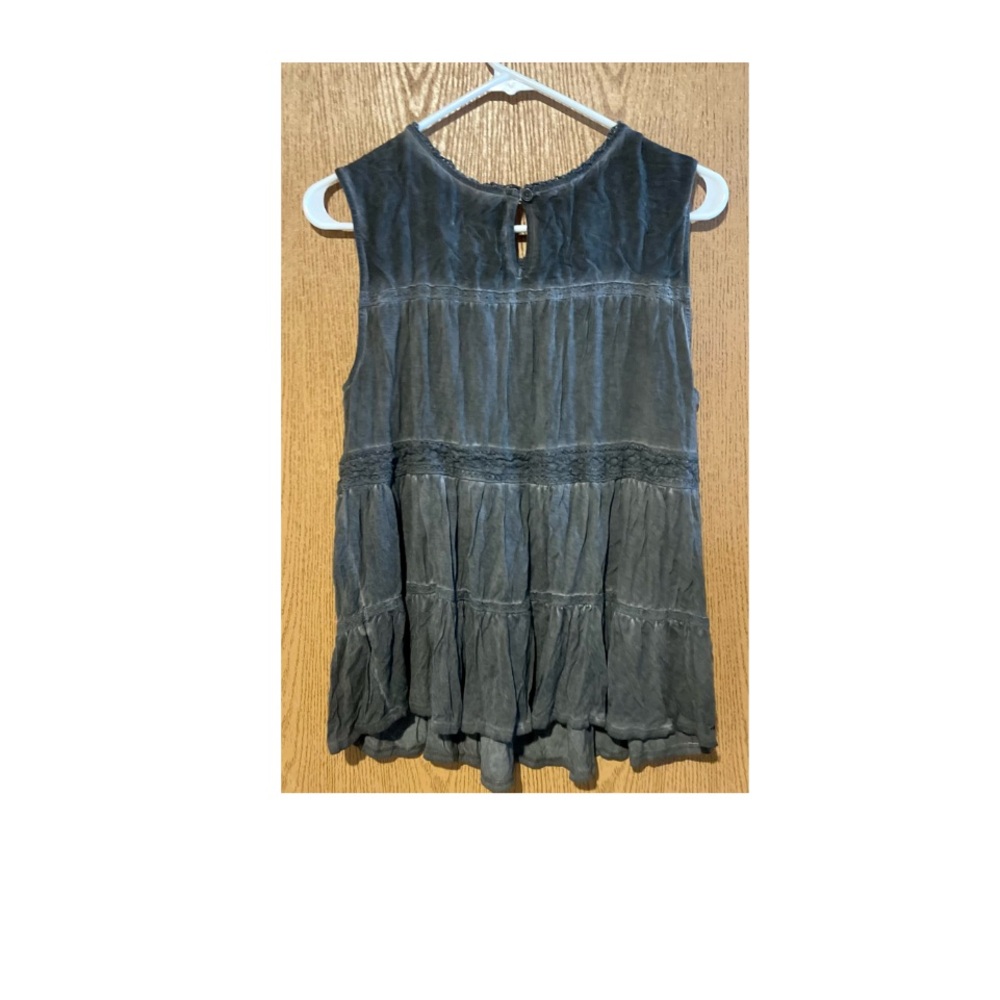 BEAUTIFUL RARE VINTAGE KNOX ROSE SUPER SOFT BOHO FLOWY TOP! - Picture 3 of 6